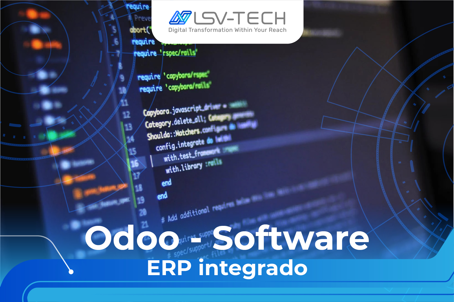 Odoo - Software ERP integrado - CAR IV